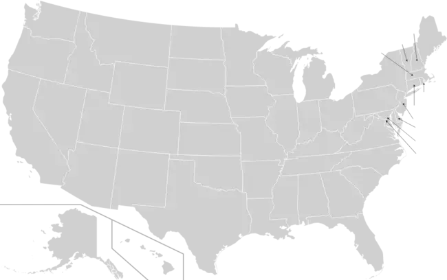 Map of USA